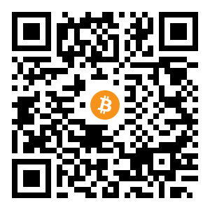 bitcoin:bc1q8ft20pxzcz7g4xperecedxkvkc708r2ksrhgyw black Bitcoin QR code