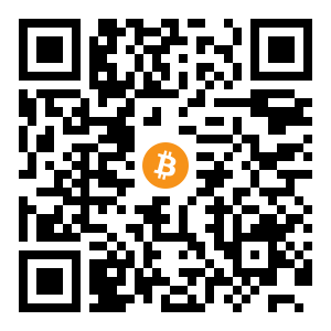 bitcoin:bc1q8h28de5ttca9lsftfckj6ef58eyz6ucszxhffe black Bitcoin QR code