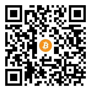 bitcoin:bc1q8hh6uwa5xup6defm3ehqmmd5mnndxmtskhve3e black Bitcoin QR code