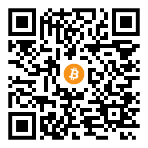 bitcoin:bc1q8nztwty80qdhnf9n6vnm2venwfdny2lhgws24c black Bitcoin QR code