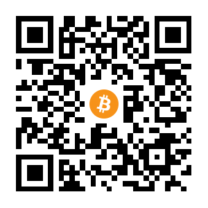 bitcoin:bc1q8pgxkmusnrms9cexz68qe3kkjt5j5gyrlh0ytz black Bitcoin QR code