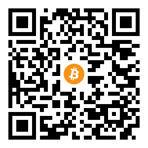 bitcoin:bc1q8s46muamgs2qqvx3lzjyq8sqs8zh3mun2k4u8g black Bitcoin QR code