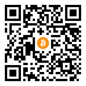 bitcoin:bc1q8w2sctyt6x3e8zhevec730zchn35y0fq7jmw2e black Bitcoin QR code
