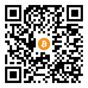 bitcoin:bc1q8wqkkk83d6jyfkc2xg65q325qj4qtrgnw35cpz black Bitcoin QR code