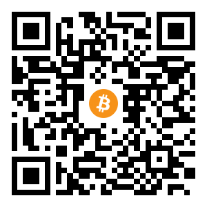 bitcoin:bc1q8zewfftxvyd4rw96x7l3jpznfe3xmqr72u5lfs black Bitcoin QR code