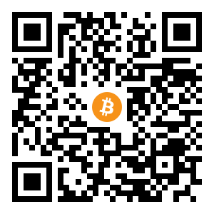 bitcoin:bc1q9g5deyaw07jx2aqwxm5v7ccxjdkw5pxfy76e6f black Bitcoin QR code