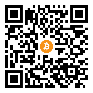 bitcoin:bc1q9hq4qnpm64drf9gwhe9plh93t50jdk25cqd0yy black Bitcoin QR code