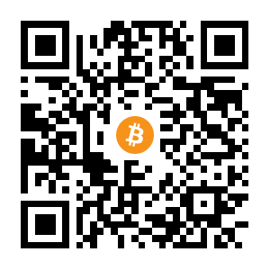 bitcoin:bc1q9hv8dx3f5flg3gqc0uprel097yevkvklwzvcvt black Bitcoin QR code
