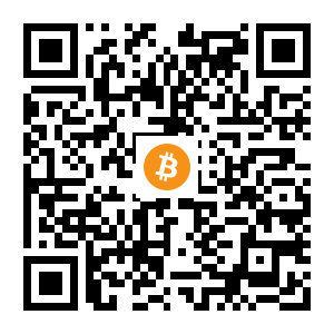 bitcoin:bc1q9rz8nc6s7df2zdtyw74c0h086uw360nhdxkaug black Bitcoin QR code
