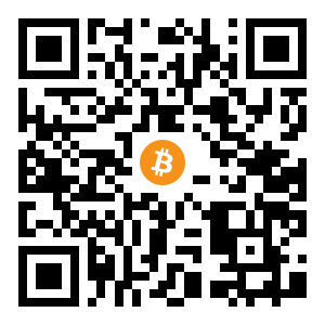 bitcoin:bc1qa6j6svc6gswu2kh5e7pcdl9lzz9aghaxqznrfa black Bitcoin QR code