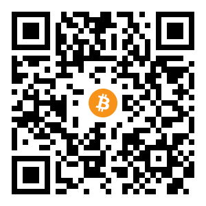 bitcoin:bc1qaajudef7uvkfsdyskz3eqgt5hkmxuvl5qpq3lfzt7258jxd6drks6w6hfj black Bitcoin QR code