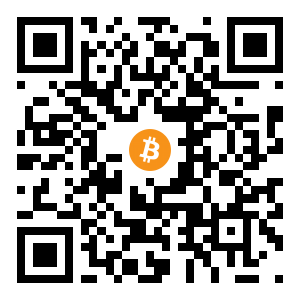bitcoin:bc1qaex5ks9apcfcxxh0s2q8fs600qatcw8pwv275n black Bitcoin QR code