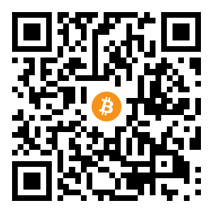 bitcoin:bc1qahadvrfs6mzn835fm93g590kmhftvj9pgh2mgy black Bitcoin QR code