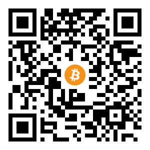 bitcoin:bc1qaqmk0h6jlgnk7m5pqvfhcnnzca5tj6dvt6v5fx black Bitcoin QR code