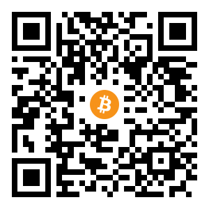 bitcoin:bc1qarvgyjz3fe420cp6vzn85qqsc6qxha02xu8sgz black Bitcoin QR code