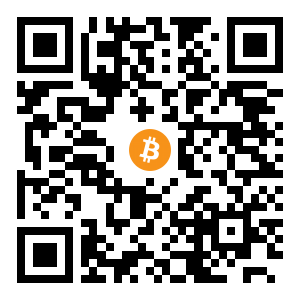 bitcoin:bc1qaupjffer0epeech5cfw48ehrr9qv2mz8jha4kp black Bitcoin QR code