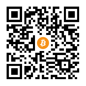 bitcoin:bc1qauvwkvnkp2eta432pe8qlm4c4eyq3m4ypwn6df black Bitcoin QR code