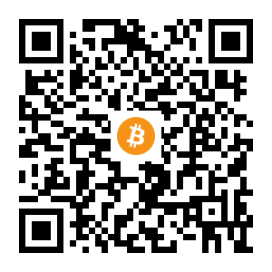bitcoin:bc1qaw0avfr39wq56tgfz8q9y8h330djar09x8ch34 black Bitcoin QR code