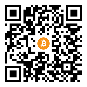 bitcoin:bc1qaw7le3326rl8sn0gj6pmfyw7cfa9jxp37yczla black Bitcoin QR code