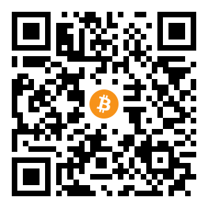 bitcoin:bc1qawgtfsdm2tm7g427yyq7wfvtnqhtxz7ds6j68c black Bitcoin QR code