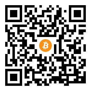 bitcoin:bc1qawpcc3e83u3hlrk6eu0vuwysg537tzgwtx3lck black Bitcoin QR code