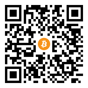 bitcoin:bc1qaxj39l83nxzjftt8vve994ccatkufh6eztxqsp black Bitcoin QR code