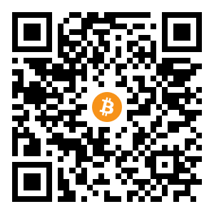 bitcoin:bc1qayhtfv9j2dhte2v2csttpq84mjne96j2s3rr48 black Bitcoin QR code