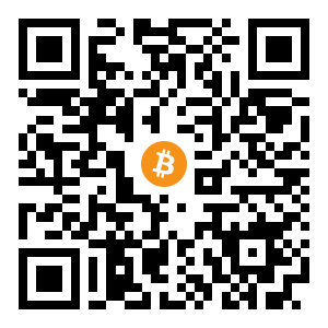 bitcoin:bc1qcan52egdm8akdamd7jmuwwps2hhqh57sctxcxf black Bitcoin QR code