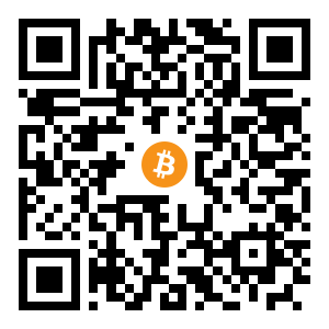 bitcoin:bc1qcff6rkn29ppgcgjv6r04qyhcmzhq33hymyyhar black Bitcoin QR code