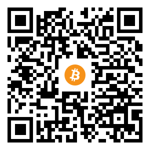 bitcoin:bc1qcfg9fjg0xgc8p9kr4ezfrgut2x55ppshq9rxnz54dmsu0dmdckfshlyaax black Bitcoin QR code