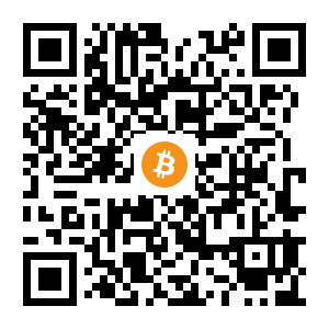 bitcoin:bc1qcp9kg5v79964hleley88l2z7kra3jtkzegkqy9 black Bitcoin QR code