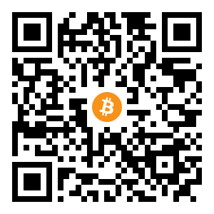 bitcoin:bc1qcrcey28frp3t9gsm30gquevvkjxuveyxelzxfk black Bitcoin QR code
