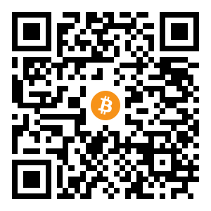 bitcoin:bc1qcrurp5wu3mq46g64lspmm92trx803s3kt9lfx0 black Bitcoin QR code