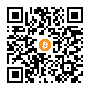 bitcoin:bc1qda7vmf77dxmvutdxdqh0cme9qm55d06dlkn28r black Bitcoin QR code