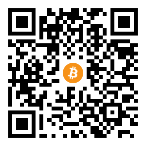 bitcoin:bc1qduudrzq5p3wpw46pfrs296fm40a77r67zc4h37 black Bitcoin QR code