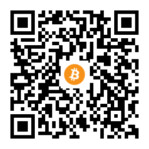 bitcoin:bc1qdzdjqdrvnheur5wzkmphw7gzyca5vy29xeg69f black Bitcoin QR code
