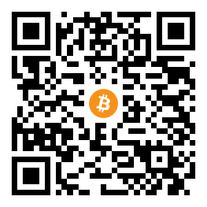 bitcoin:bc1qe6r0ujq857yv3tdt7mdpqlsyqcseskxfav8xym black Bitcoin QR code