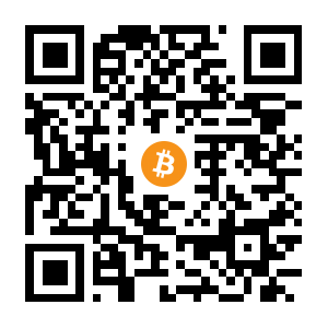 bitcoin:bc1qeawr95f3lnemdt0q8ypt00qcyr30yjf7q37dfc black Bitcoin QR code