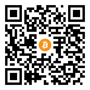 bitcoin:bc1qed7y9vjfhdlrexflv369k558a9ggmer6hq5y7l black Bitcoin QR code