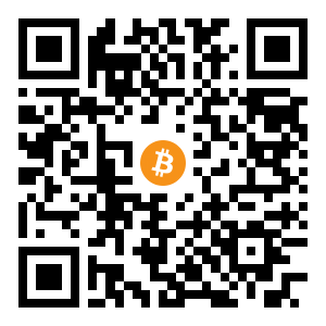 bitcoin:bc1qevx6yk8d5y34z5v8xk02mqq0srzk8slelqxyfw black Bitcoin QR code
