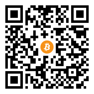 bitcoin:bc1qf49774kuegrqf0ct5y8tux0xshpkgeq4xdppc5 black Bitcoin QR code