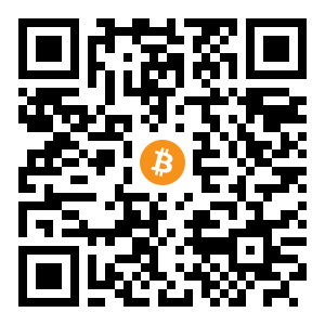 bitcoin:bc1qf4qffenm63vj47mavsda3sn2g336c50vkcx7h5 black Bitcoin QR code