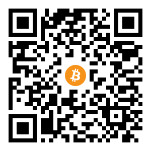 bitcoin:bc1qfa2v7d5v0dtam8ulurfxes2d046666z4e3ajny black Bitcoin QR code