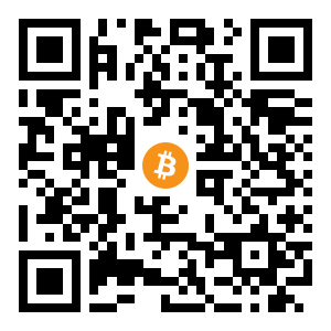 bitcoin:bc1qfgmrpfx5kyarqhz2474fjgeqajv3wqt7x64p4d black Bitcoin QR code
