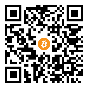 bitcoin:bc1qfnx53q02vczrdd8g3lahn806pxfm3tsy2d9t82c0hxgaqdsugcaqx5ls0f black Bitcoin QR code