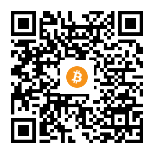 bitcoin:bc1qg3hy44awruzj8v9khgv7vejj3ezd6488qwn0nux2xala3gh53scq3sf4jr black Bitcoin QR code