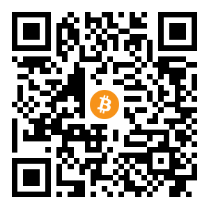 bitcoin:bc1qgdcrhjr9jt2xwz9k02xvlj8adxj423my8k3cza black Bitcoin QR code