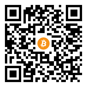 bitcoin:bc1qge0dazrzp34dgdjq8n0gzsgsk6stk7jnfu8chx black Bitcoin QR code