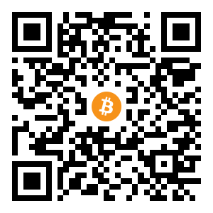 bitcoin:bc1qgg8rzhe3msyl90fcnfu3ewgegdx36fn6p72v8s black Bitcoin QR code