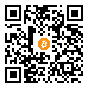 bitcoin:bc1qghv0eyqd4lspppgfcy7n0pxjk533w0a2ck747km4hywghueq7v3q7mqt9j black Bitcoin QR code